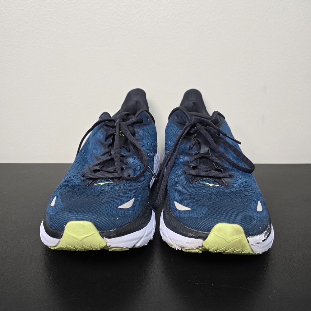 Hoka Shoes Mens 11.5D Blue Coral Butterfly Slifton 8 Performance Running BCBT - Picture 4 of 12